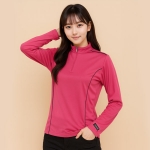 095-1 기능성 에어로쿨 여자 등산복 긴팔 티셔츠 등산티 (반팔 가능)