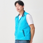 메덱스 풀달 망사 경량 카라 조끼 MC-22 (회사 단체복 행사 조끼 주문 제작)