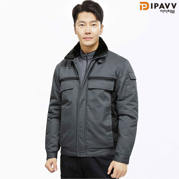 파브 겨울 근무복 회사 작업복 동계 패딩 점퍼 동복상의 WM-J602