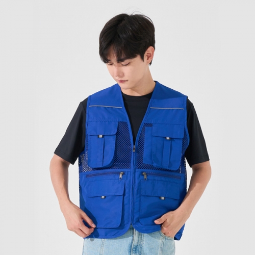 반사띠 왕망사조끼 단체 작업조끼 SH-1022