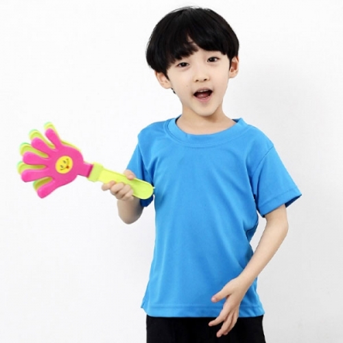 SH-16 에어로쿨 아동용 라운드 반팔 티셔츠 (유치원 초등학교 반티 단체티)