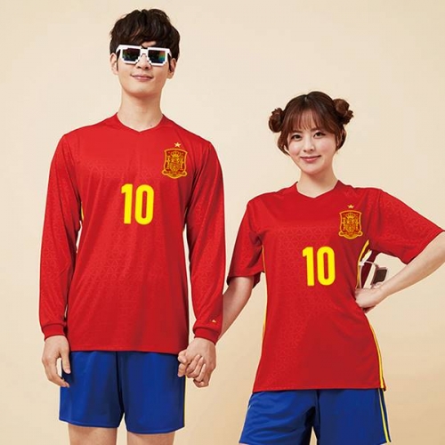 [★할인★]스페인 홈 국가대표 유니폼 축구복 반티 85A