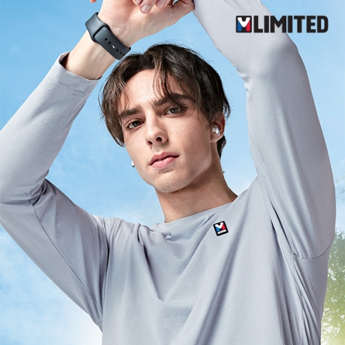 엠리밋 4컬러 친환경 소로나 긴팔 라운드 티셔츠 브랜드 단체복 (남녀공용) 527