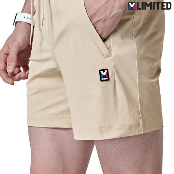 엠리밋 6컬러 3부 스판 팬츠 브랜드 트레이닝복 반바지 (남성용) 543