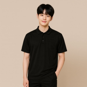 쿨에버 워크웨어 폴로 반팔 카라티셔츠 SP-555 (볼펜꽃이/주머니/옆트임)ㅣ120(5XL) 회사 단체티 주문제작