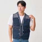 사다리 왕망사 조끼 SP-209