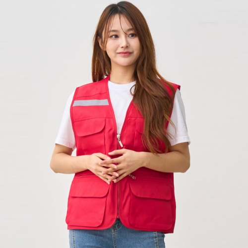 안전조끼(원단형) 워크웨어 조끼 SP-217