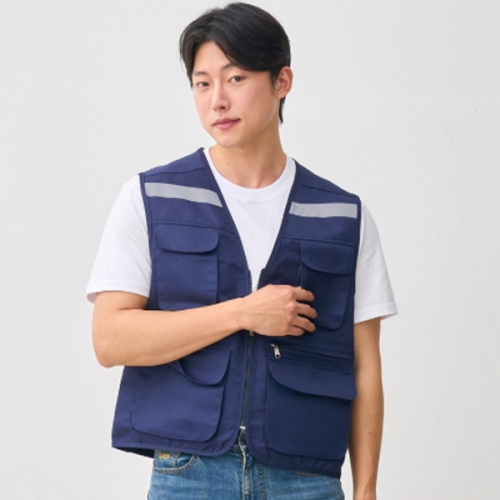 안전조끼(원단형) 워크웨어 조끼 SP-217