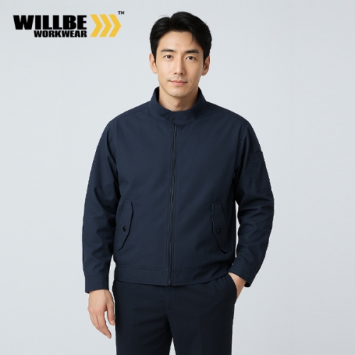 윌비(WILLBE) 헤링턴 작업복 근무복 점퍼 상의 CT-01J