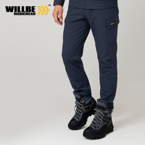 윌비(WILLBE) 네이비(NAVY) 조거 팬츠 작업복 하의 CT-01P