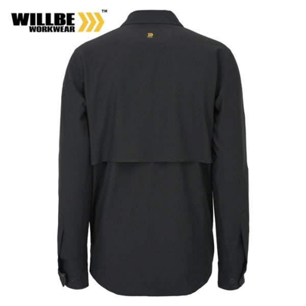 윌비(WILLBE) 립스판 긴팔 셔츠 PR-02S