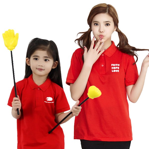 교회 단체티 티셔츠 성경학교티 _ 30수 PK 폴로 반팔 카라