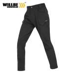 윌비(WILLBE) 스판 멀티 포켓 블랙 바지 PR-04P