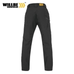 윌비(WILLBE) 스판 멀티 포켓 블랙 바지 PR-04P
