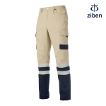 지벤(ZIBEN) 춘추 방염 작업복/근무복 바지 ZB-FRP01