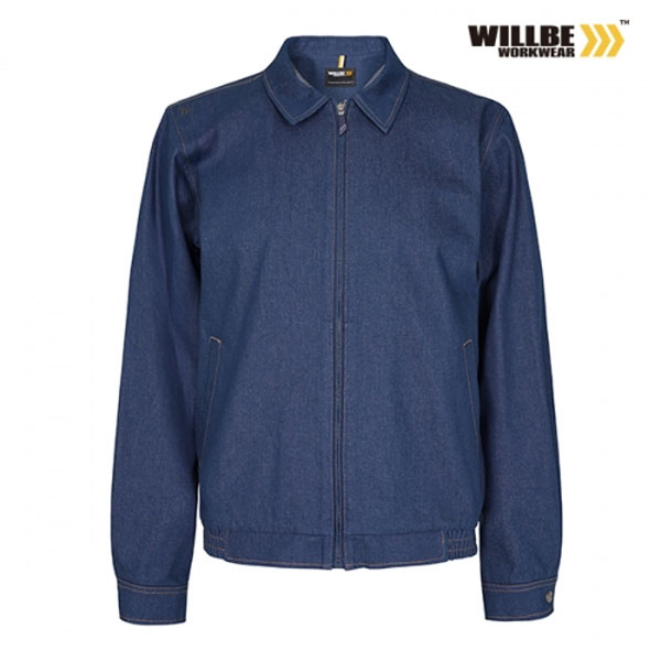 윌비(WILLBE) 루즈핏 데님 작업복 근무복 자켓 SO-12K