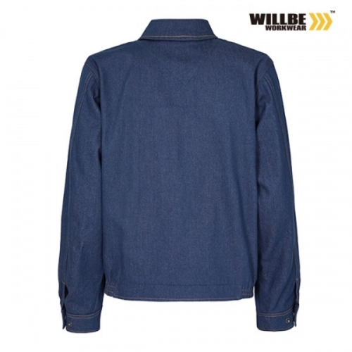 윌비(WILLBE) 루즈핏 데님 작업복 근무복 자켓 SO-12K
