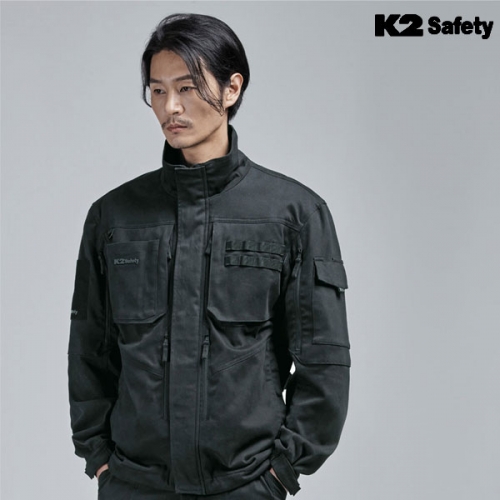 K2 세이프티 작업복 근무복 입체패턴 추동 자켓(남녀공용) JK-A4105