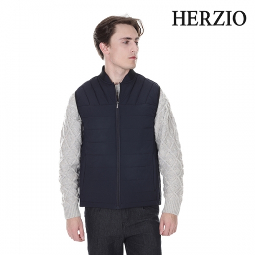 헤르지오(HERZIO) 동계 패딩 조끼 작업복 근무복 조끼 HZ-V07 - 08
