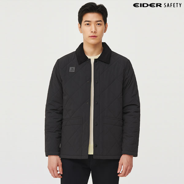아이더 세이프티 코듀로이 카라 퀄팅 자켓 JK-F2437