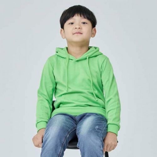 SH-21 특양면 아동용 무지 후드티셔츠 (유치원 초등학교 반티 단체티)