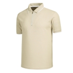 SH-70 카치온 지퍼 무지 반팔 카라티셔츠