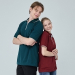 SH-70 카치온 지퍼 무지 반팔 카라티셔츠