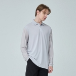 SH-80 에어로쿨 냉감 에리T 무지 긴팔 카라티셔츠