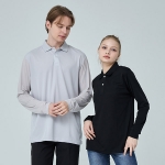 SH-80 에어로쿨 냉감 에리T 무지 긴팔 카라티셔츠