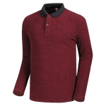 SH-81 카치온 후리스 에리T 무지 긴팔 카라티셔츠