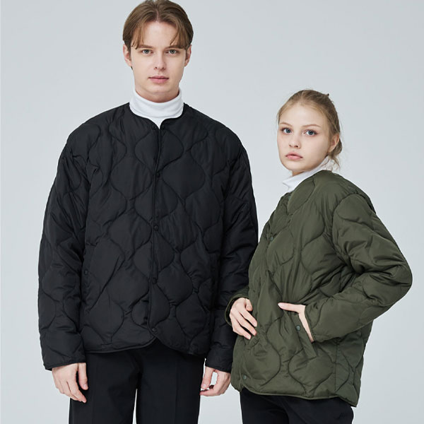 유니렉스 웰론 누빔 내피 자켓(SH-74) 겨울 단체복 깔깔이 패딩 점퍼