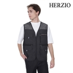 헤르지오(HERZIO) 망사조끼 작업조끼 여름 작업 복 HZ-V2401,V2401-1