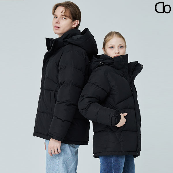 디오베이(DIOBAY) 에어볼 하프패딩 회사 겨울 단체복 점퍼 DB-H01