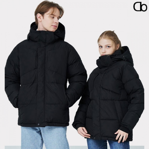 디오베이(DIOBAY) 에어볼 하프패딩 회사 겨울 단체복 점퍼 DB-H01