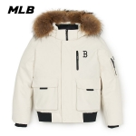 엠엘비(MLB) 고프코어 아웃포켓 FUR 구스 숏패딩 3ADJB1546