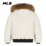 엠엘비(MLB) 고프코어 아웃포켓 FUR 구스 숏패딩 3ADJB1546