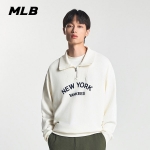 엠엘비(MLB) 바시티 레터링 반집업 맨투맨 3AMTV0244