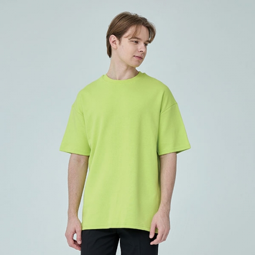 특양면 오버핏 라운드 반팔티셔츠 SP-507 5XL 티셔츠제작 가능