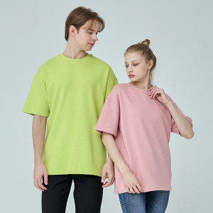 특양면 오버핏 라운드 반팔티셔츠 SP-507 _5XL 티셔츠제작 가능