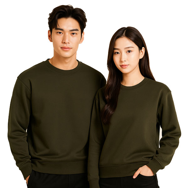 프린트스타 기모 맨투맨 주문제작 오버핏 단체티셔츠 TS-00271