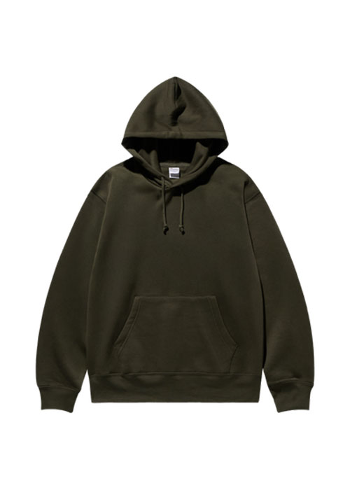 프린트스타 오버핏 기모 후드티셔츠 TS-00272