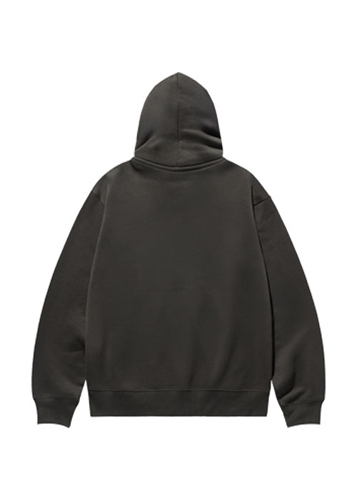 프린트스타 오버핏 기모 후드집업 TS-00273