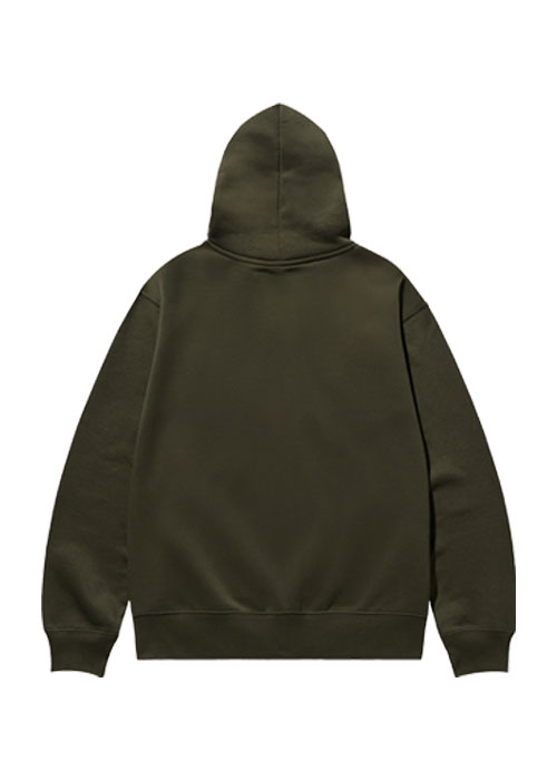 프린트스타 오버핏 기모 후드집업 TS-00273