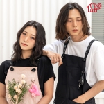 요들(YODEL) 레터링 스트랩 에이프런 YDA-004