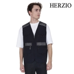 헤르지오(HERZIO) 반사띠 망사 작업복 현장 여름 작업 조끼 HZ-V2402,V2402-1