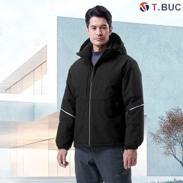 티뷰크(T&middot;BUC) 리사이클 패딩 작업복 근무복 자켓 TB-308