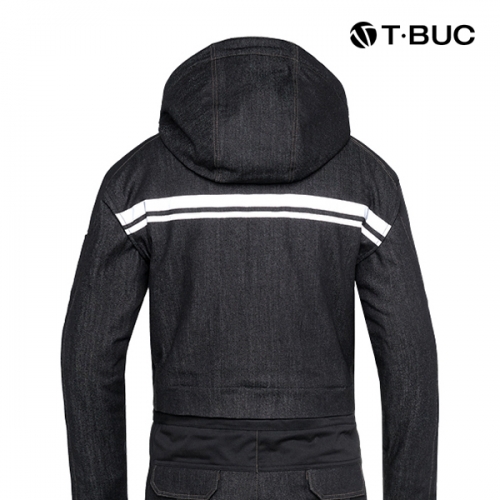 티뷰크(T&middot;BUC) 방염 블랙데님 패딩 정비복 TBS-781