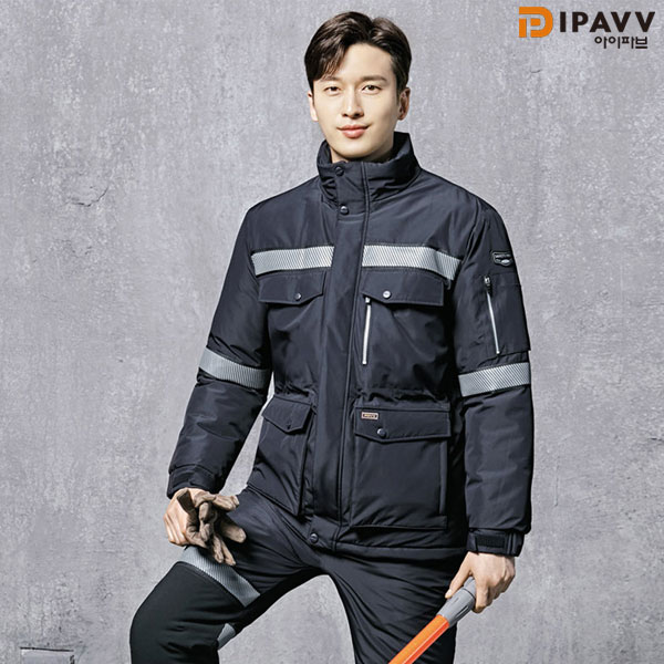파브 겨울 무독성 친환경소재 동계 작업복 근무복 세트 WM-JP6203 (상의기준)