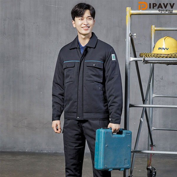 파브 겨울 제전 동계 근무복 작업복세트 WM-J604,WM-P604 (상의기준)