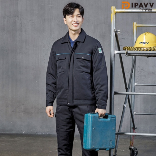 파브 겨울 제전 동계 근무복 작업복세트 WM-J604,WM-P604 (상의기준)